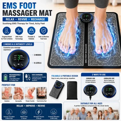 EMS Foot Massager Mat