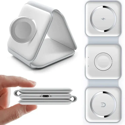 3 in 1 Wireless Charging Station