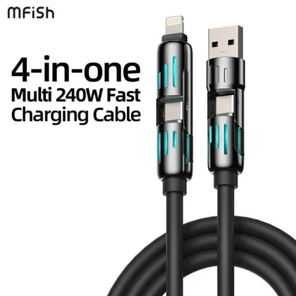 4 in 1 Multi USB Charging Cable