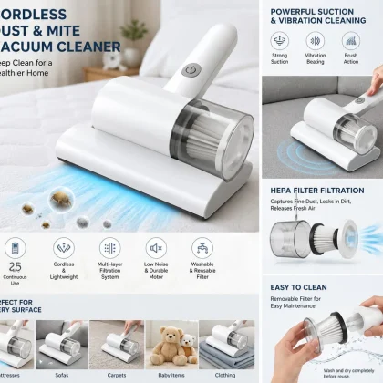 Cordless Dust & Mite Vacuum Cleaner